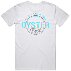 G And B Oyster Bar Oyster Fest Logo Restaurant Fort Lauderdale T Shirt