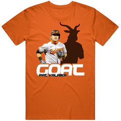 Pat Valaika Baseball Fan Goat T Shirt