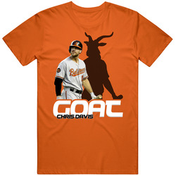 Chris Davis Baseball Fan Goat T Shirt