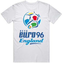 Uefa Euro 96 England Football Soccer Sport Fan T Shirt