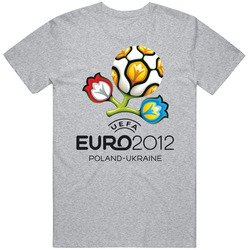 Euro 2012 Poland Ukraine Football Soccer Sports Fan T Shirt