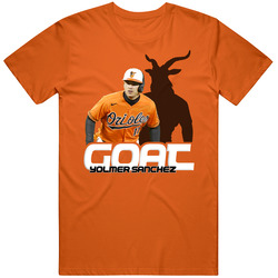 Yolmer Sanchez Baseball Fan Goat T Shirt
