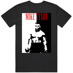 Mike Tyson Scarface Boxing T Shirt