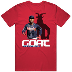 Ozzie Albies Baseball Fan Goat T Shirt