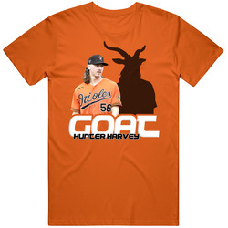 Hunter Harvey Baseball Fan Goat T Shirt