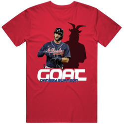Dansby Swanson Baseball Fan Goat T Shirt