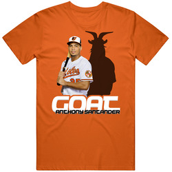 Anthony Santander Baseball Fan Goat T Shirt