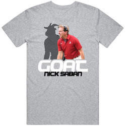 Nick Saban Football Coach Goat T Shirt