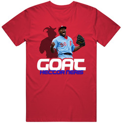 Hector Neris Goat Greatest Of All Time Baseball Player Fan T Shirt