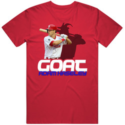 Adam Haseley Goat Greatest Of All Time Baseball Player Fan T Shirt