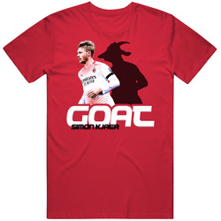 Simon Kjaer Denmark Soccer Goat T Shirt