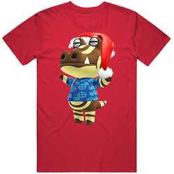 Roswell Animal Crossing New Horizons Santa T Shirt