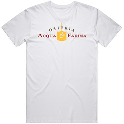 Osteria Acqua And Farina Restaurant Fort Lauderdale T Shirt