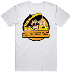 The Drunken Taco Restaurant Logo Fort Lauderdale T Shirt