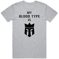 My Blood Type Is Reign Energy Drink T Shirt