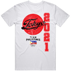 Team Philippines 2021 Tokyo Olympics Worn Look T Shirt