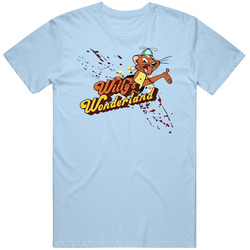 Willys Wonderland Blood Splatter Funny Nicholas Cage T Shirt