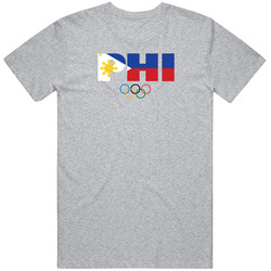 Philippines Flag Olympic Country Abbreviation T Shirt