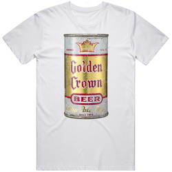 Golden Crown Beer Extra Pale Dry Distressed T Shirt