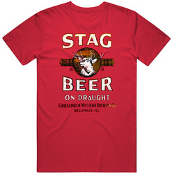 Stag Beer On Draught Griesdieck Western Brewery Co Brand Distressed Lo