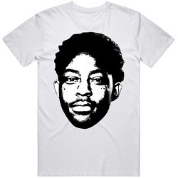 Justin Moore Big Head Basketball Fan T Shirt