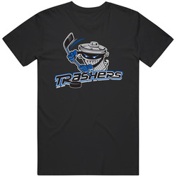 Danbury Trashers Uhl Hockey Team Black T Shirt