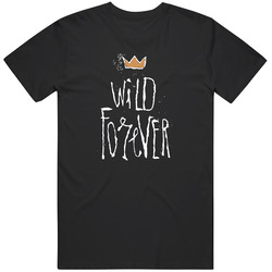 Wild Forever Paint Splatter Crown T Shirt