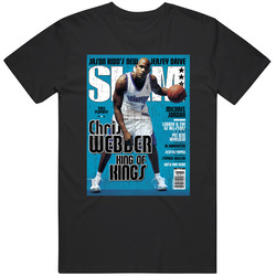 Slam Magazine Issue 70 Chris Webber Popular Basketball Magazine Grunge