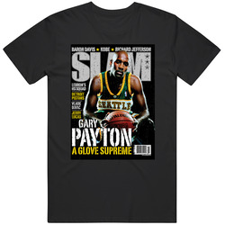 Slam Magazine Issue 67 Gary Payton Popular Basketball Magazine Grunge 