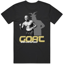 Sam Langford Boxing Fan Goat T Shirt