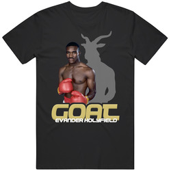 Evander Holyfield Boxing Fan Goat T Shirt