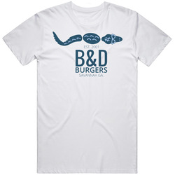 B&d Burgers Savannah Georgia Restaurant T Shirt