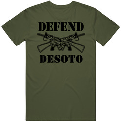 Desoto Defend This City Army Military Strong Desoto Custom T Shirt