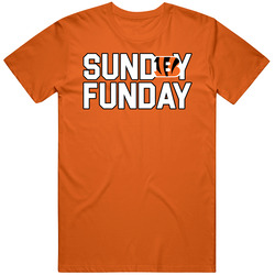 Cincinnati Football Sunday Funday Team Division League Fan T Shirt