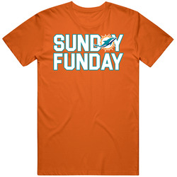Miami Football Sunday Funday Team Division League Fan T Shirt