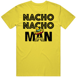 Macho Nacho Man Funny Mexican Food Funny Parody T Shirt