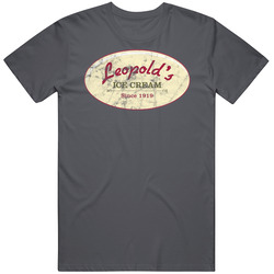 Leopold's Ice Cream Savannah Georgia Restaurant Worn Look T Shirt