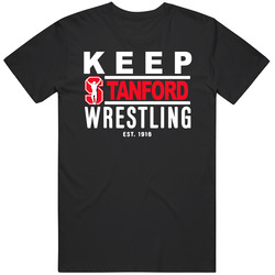 Keep Standford Wrestling Griffith Basketball Championship T Shirt