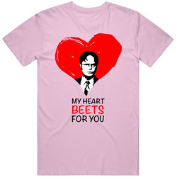Funny My Heart Beets For You The Office Dwight Valentines Day T Shirt