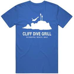 Cliff Dive Grill Maui Hawaii Restaurant T Shirt