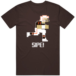 Brian Sipe Tecmo Bowl Cleveland Football Athlete Fan T Shirt