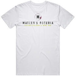 Matteo's Osteria Maui Hawaii Restaurant Worn Look T Shirt