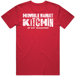 Humble Market Kitchin Maui Hawaii Restaurant Worn Look T Shirt