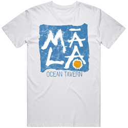Mala Tavern Maui Hawaii Restaurant Worn Look T Shirt
