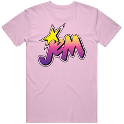 Jem And The Holograms Retro Vintage Cartoon Logo T Shirt