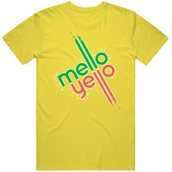 Mellow Yellow Citrus Lemon Lime Soda Pop Brand Logo Drink T Shirt