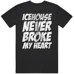 Icehouse Never Broke My Heart Worn Look T Shirt
