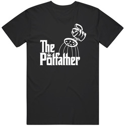 The Potfather Weed Godfather Pothead T Shirt