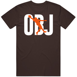Obj Odell Beckham Jr The Catch Cleveland Football Fan T Shirt