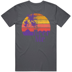 Beer Me Sunset Style Worn Look T Shirt